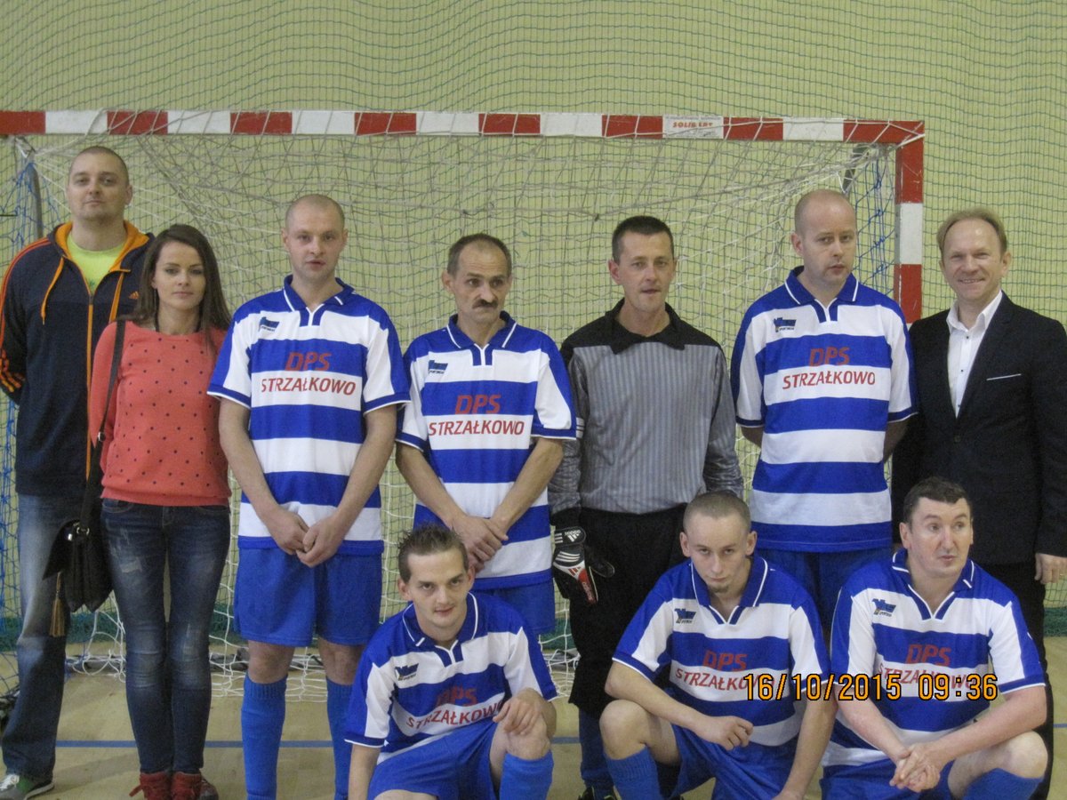 VIII Turniej Halowej Piłki Nożnej Osób Niepełnosprawnych 16.10.2015